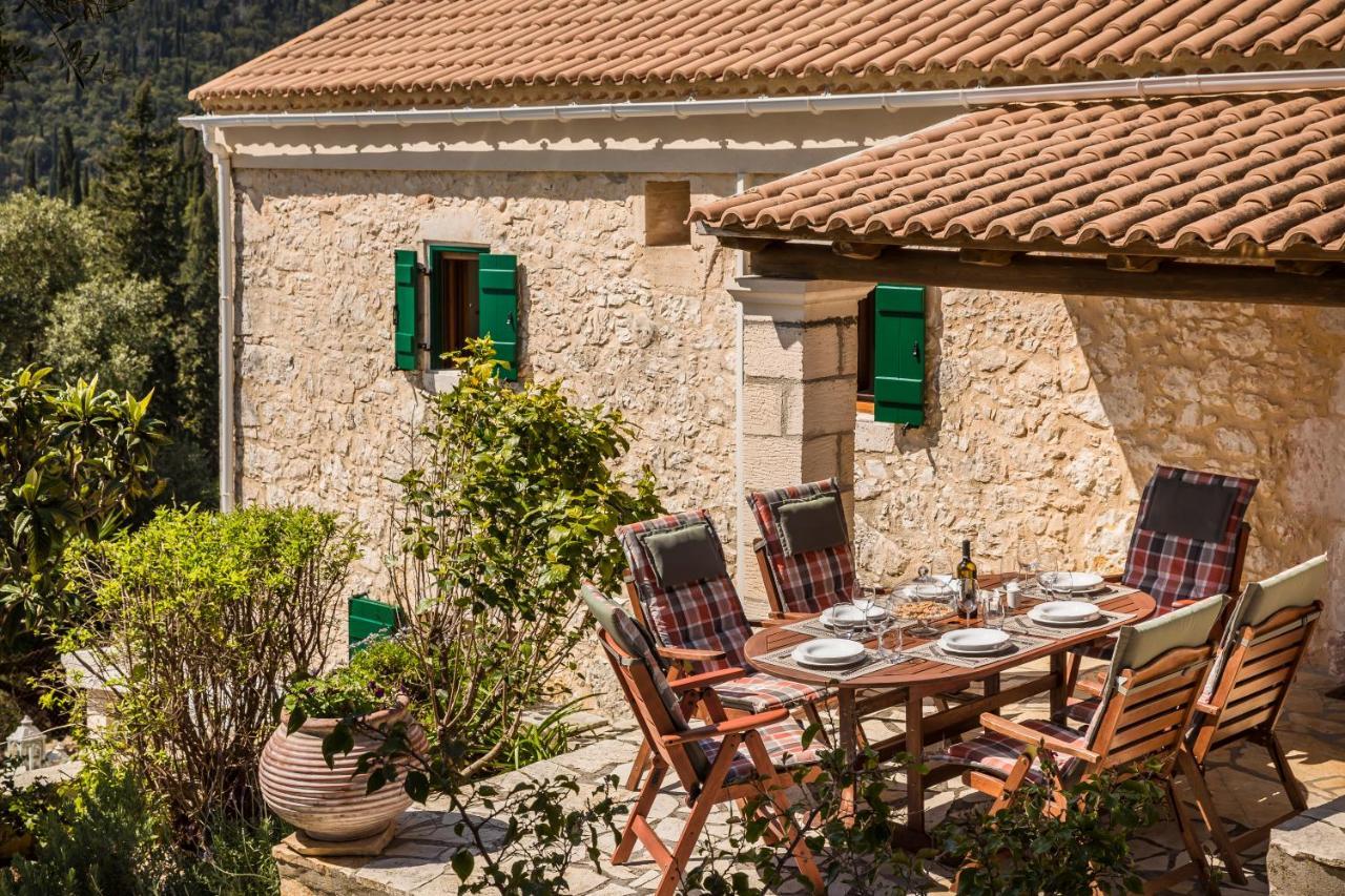Traditional Stone House Anofli 1843 Fiskardo Kefalonia Kültér fotó