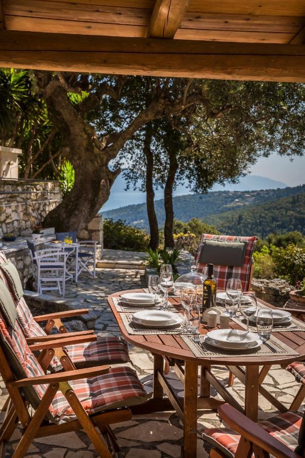 Traditional Stone House Anofli 1843 Fiskardo Kefalonia Kültér fotó